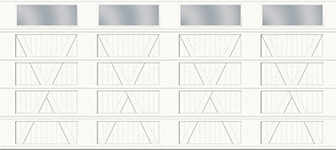 Configuration X, Cœur rainuré - 4 volets